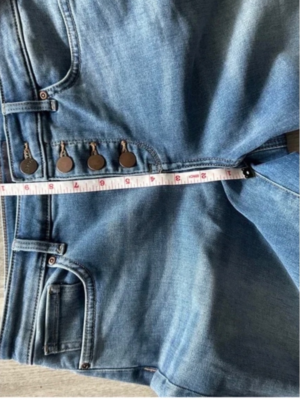 NYDJ Wide Leg Crop Jeans - Picture 7 of 8